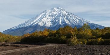 Фотообои панорама вулкана