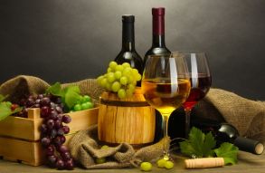 Фотообои Вино и виноград