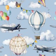 Фотообои Самолеты и шары